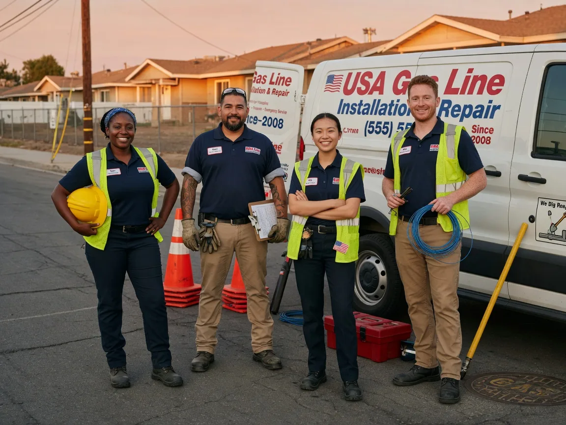 Gas Line Installation company in Sumner, IL